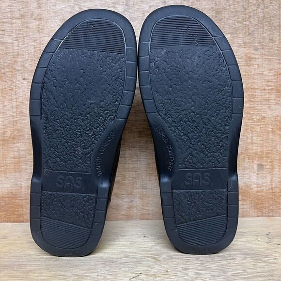 SAS Bout Time Pebbled Brown Cordovan Lace Up Orthopedic Shoes Men Size 11.5 M‎ - Picture 7 of 8